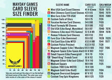 Load image into Gallery viewer, Mayday Games Card Sleeves (Packs of 100 Sleeves)